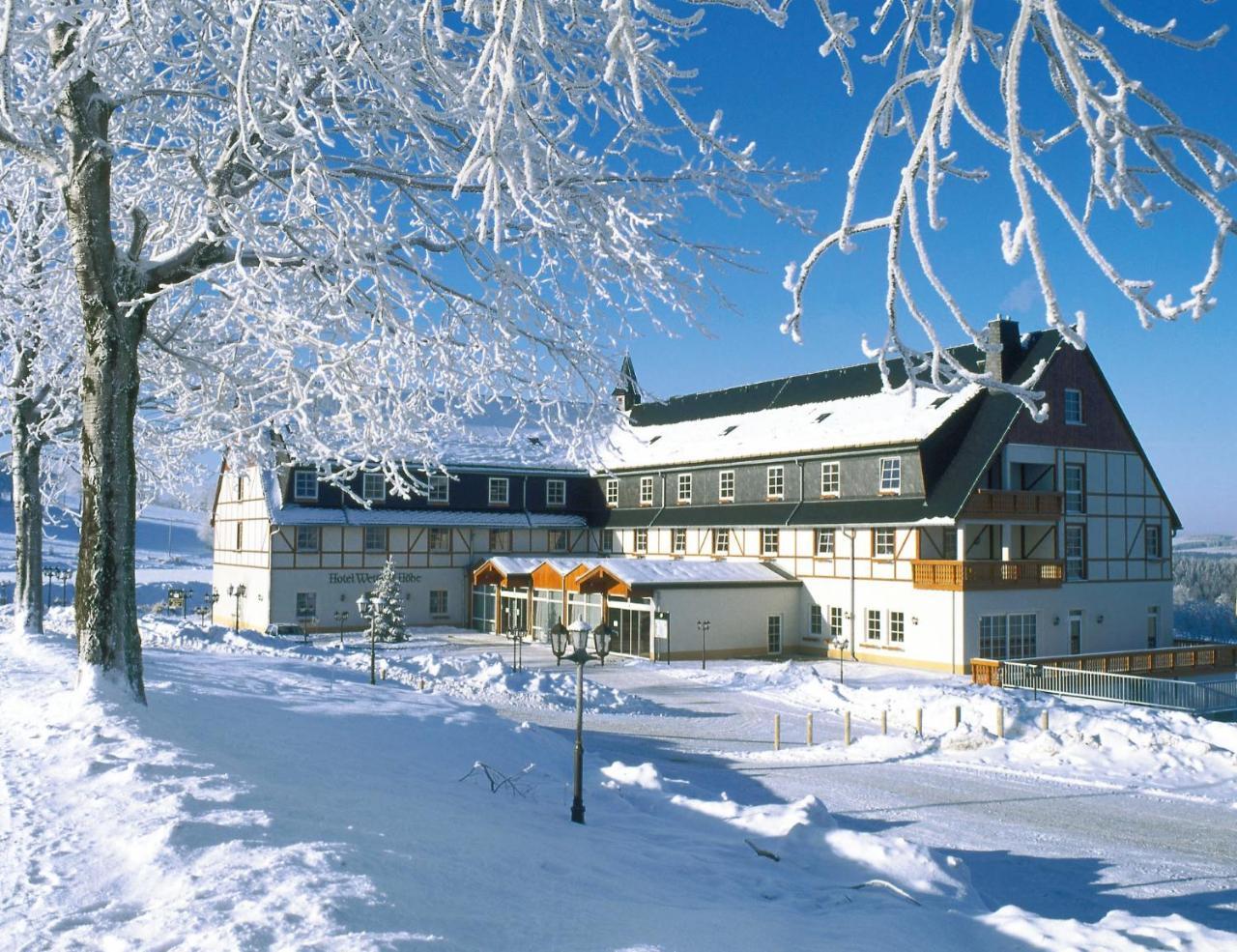 Panorama Berghotel Wettiner Hoehe Seiffen Exteriör bild